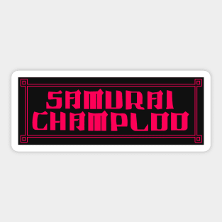 Samurai Champloo Sticker